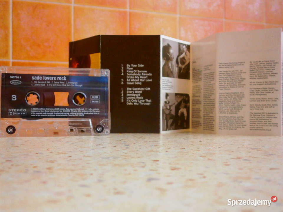 Kaseta audio Sade Lovers rock dobra