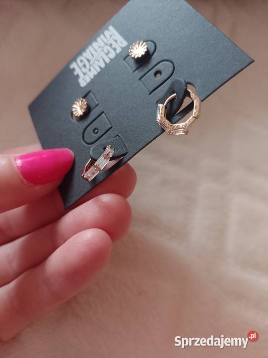 Zestaw dwóch par kolczyków kolczyki z Londynu Dodatki Kraków
