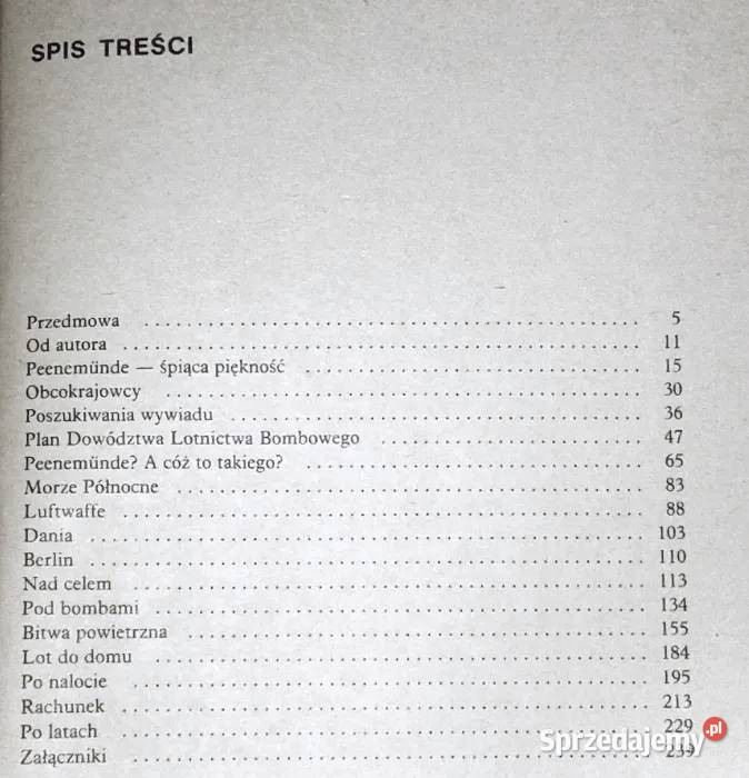 Nalot na Peenemnde Martin Middlebrook sprzedam