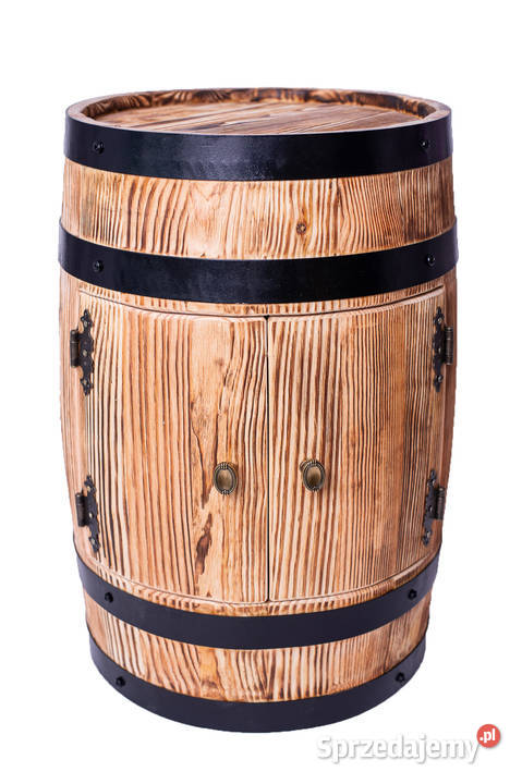 Barek drewniany beczka drewniana szafka drewno Warszawa