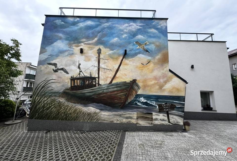 Artystyczne graffiti malowanie mural aerograf Usługi Poznań