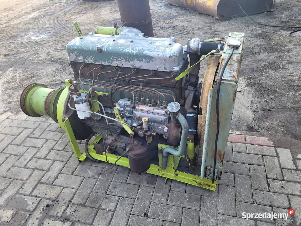 Silnik Mercedes 6 OM352 Działyń