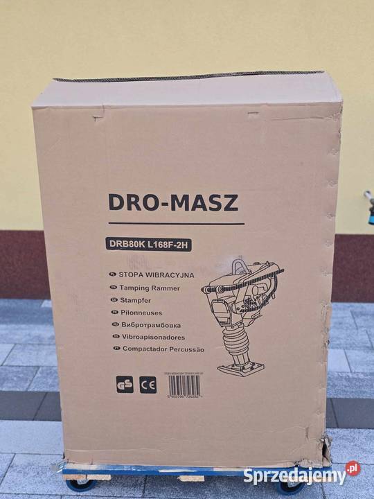 Stopa wibracyjna skoczek ubijak stopowy DROMASZ Wrocław