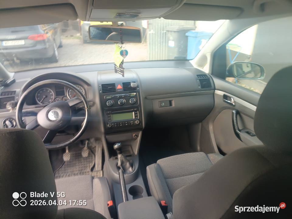 Volkswagen Touran 16 2004r Godny Jeziorko