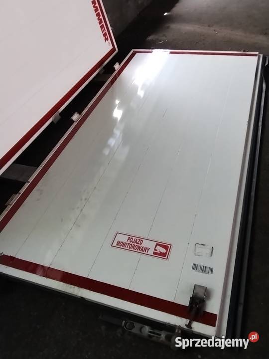Drzwi aluminiowe tylne do naczepy zabudowy bdf