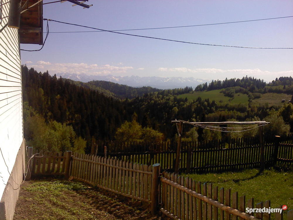 Dom z pięknym widokiem na TATRY do zamieszkania Ochotnica Górna
