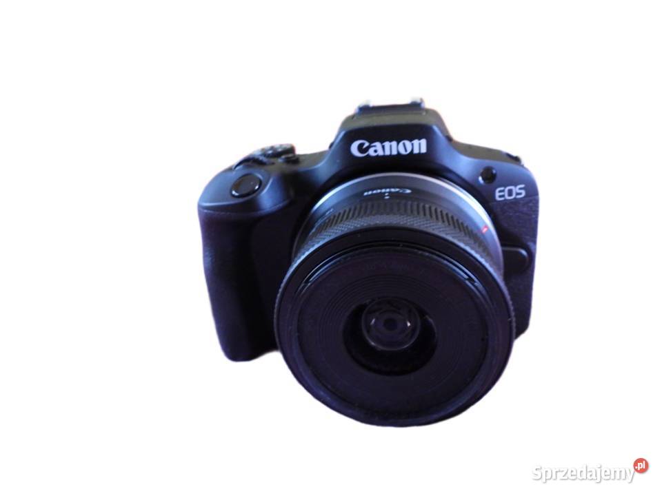 Canon EOS R100 + RF-S 18-45 mm f/4.5-6.3 IS STM +torba + dodatki