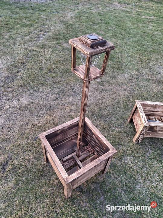 Donice ogrodowe drewniane Donice Barchaczów