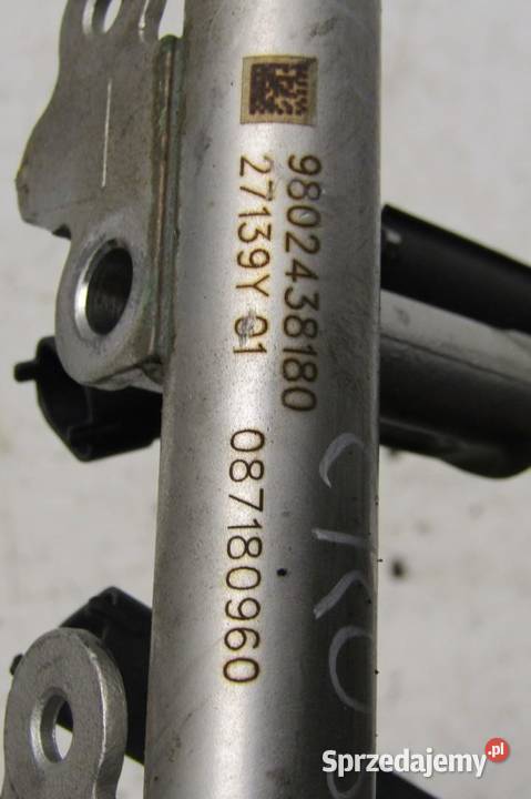 LISTWA WTRYSKOWA WTRYSKI 12 TURBO OPEL CROSSLAND