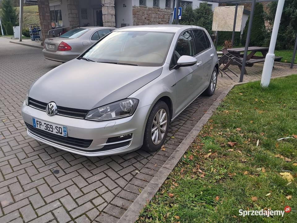 Volkswagen Golf 7 16tdi 2015 welurowa tapicerka Nowa Ruda