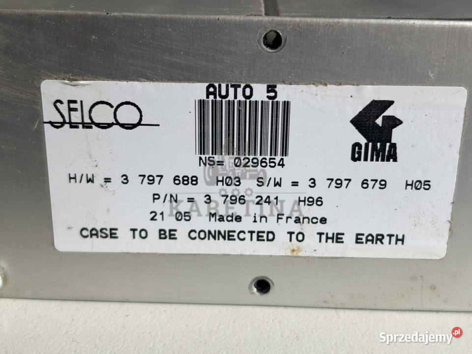 Claas Atuo 5 box sterownik moduł 3796241H96 Jastrzębniki