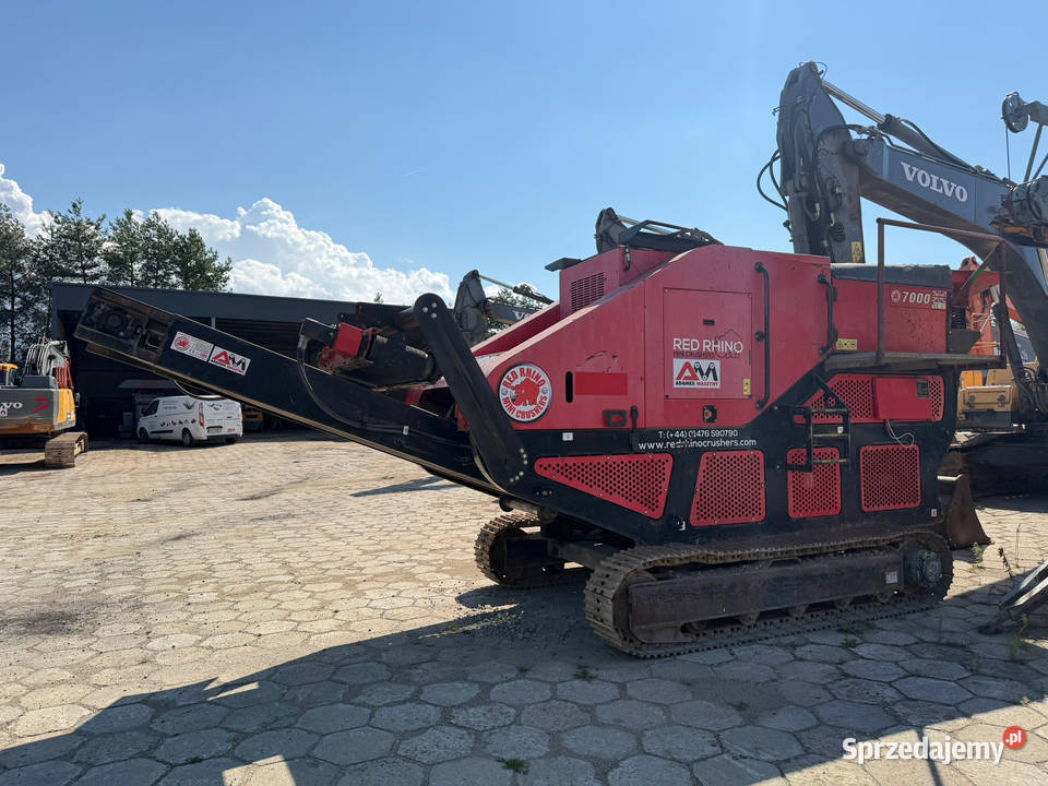 Kruszarka szczękowa Red Rhino 7000 małopolskie Zator sprzedam