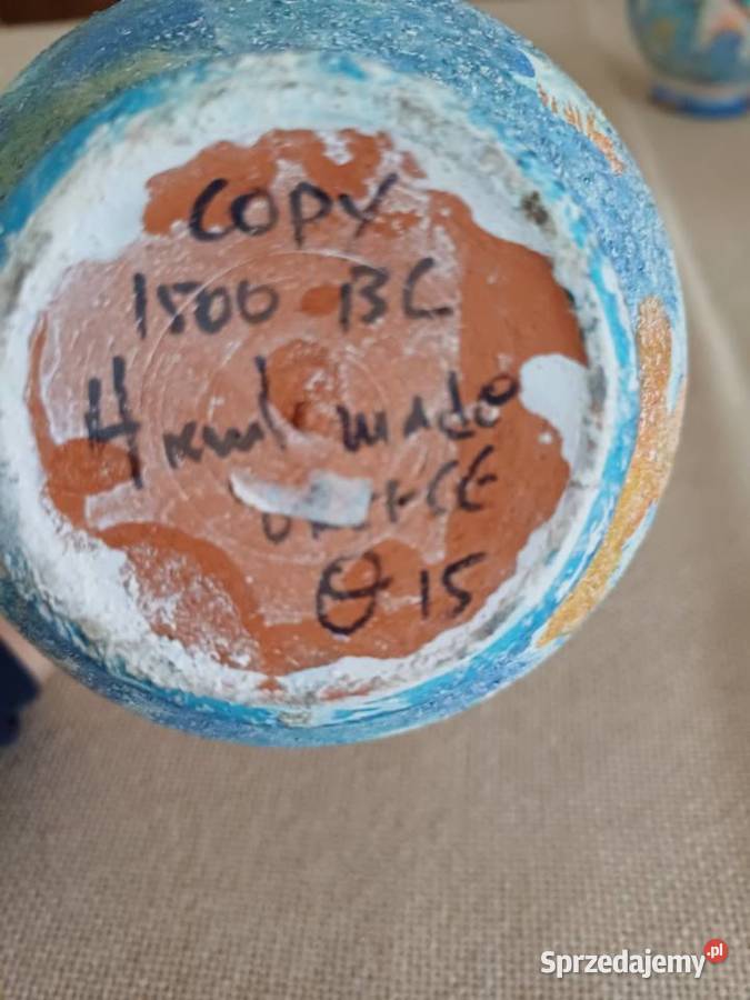 Kreteńskie dzbanki kopia starożytnego dzbanka Gdynia