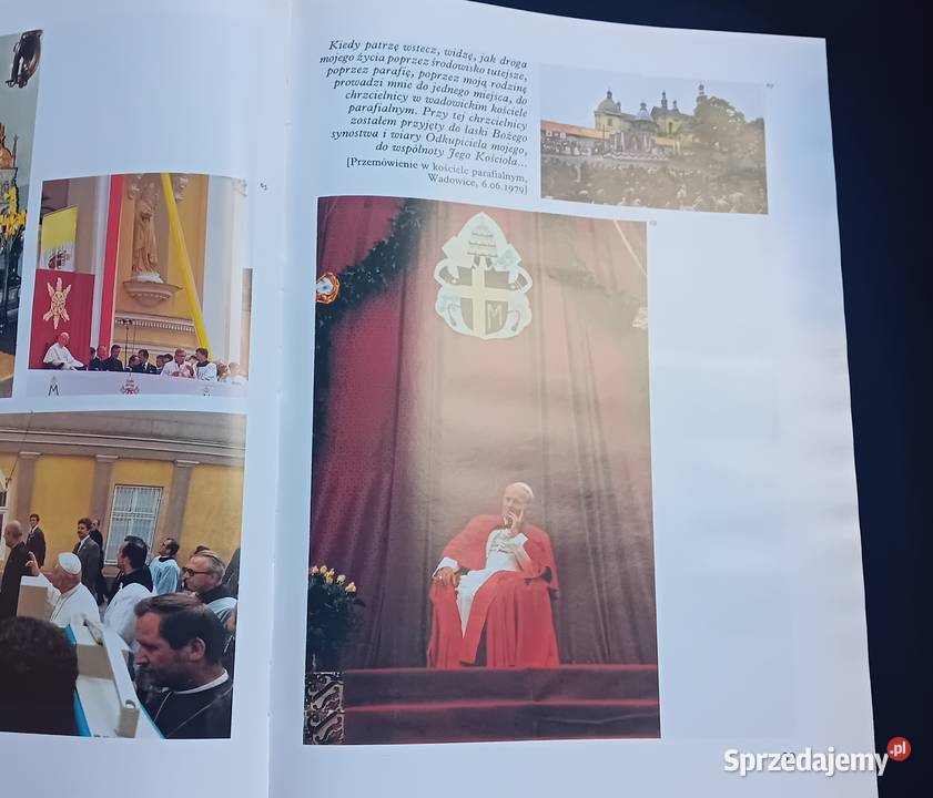 Na spotkanie człowieka JanPaweł II w fotografii ISBN 8321109071 Poradniki, albumy i reportaże Koźminek