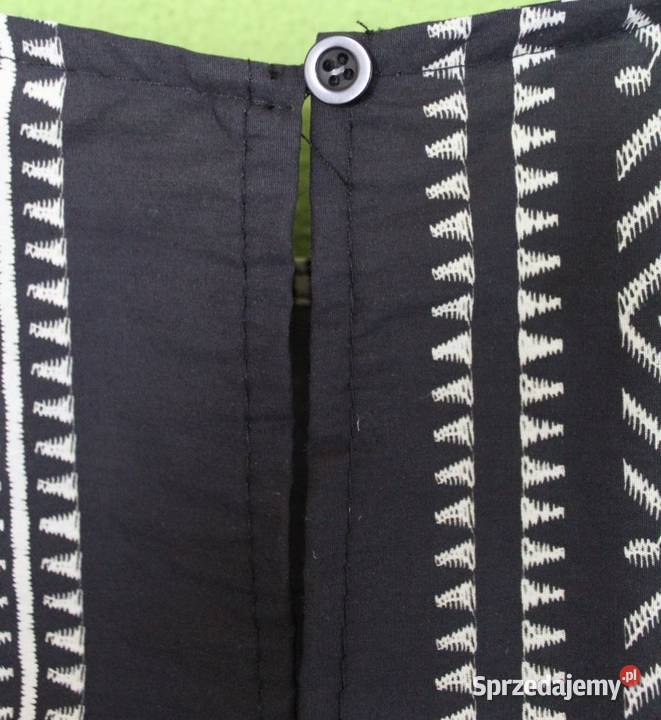 bluzka satynowa z printem Blue Royal krótki Warszawa