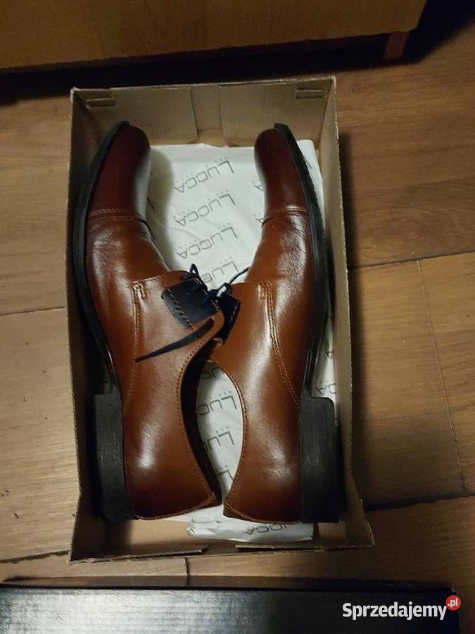 Buty Lucca eleganckie męskie 41 Kępno