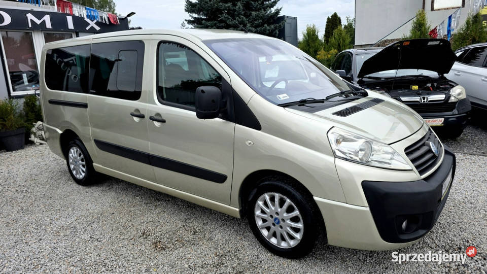 Fiat Scudo LONG 20HDI Nawiewy Panorama 8 Os HAK dolnośląskie Świdnica