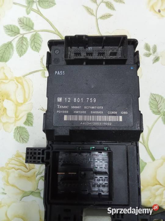 Saab 93 diesel skrzynka bezpieczników moduł