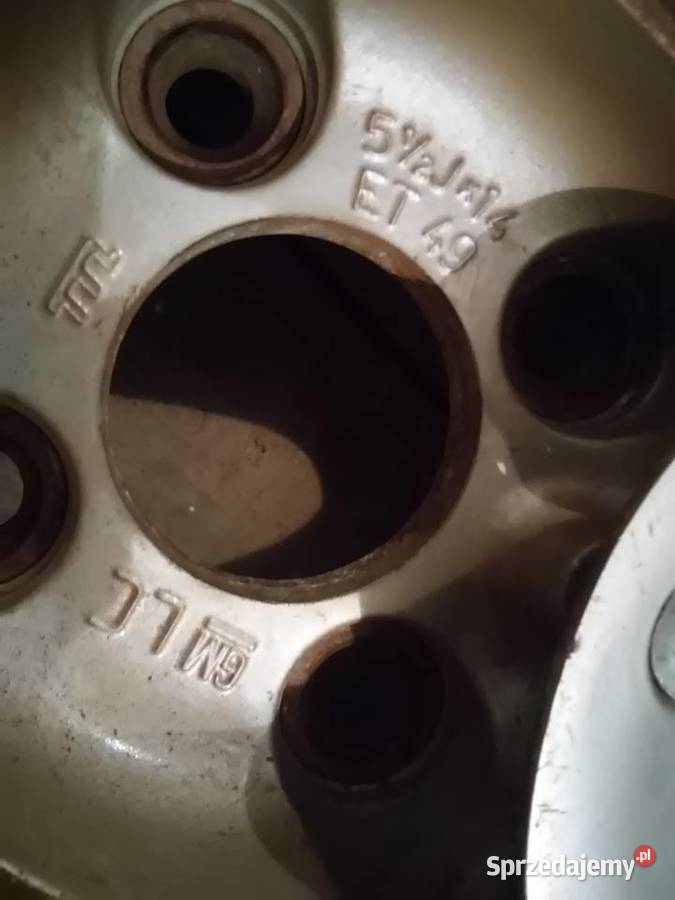 Koła alufelgi do opla corsa opel koła 14 ET49 Sokółka