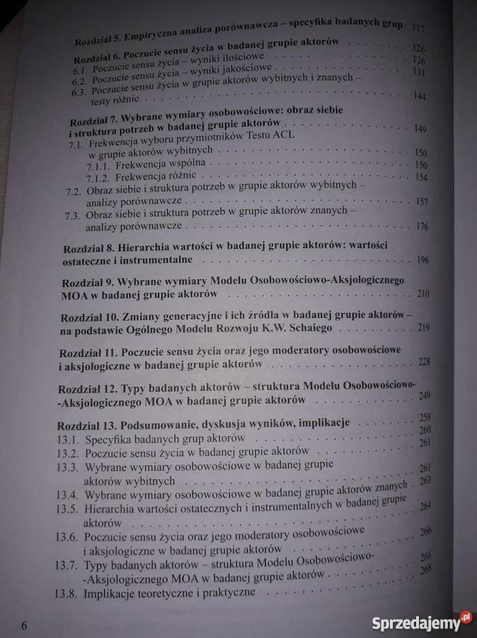 20 lat późniejosobowość i hierarchia wartości Lubin