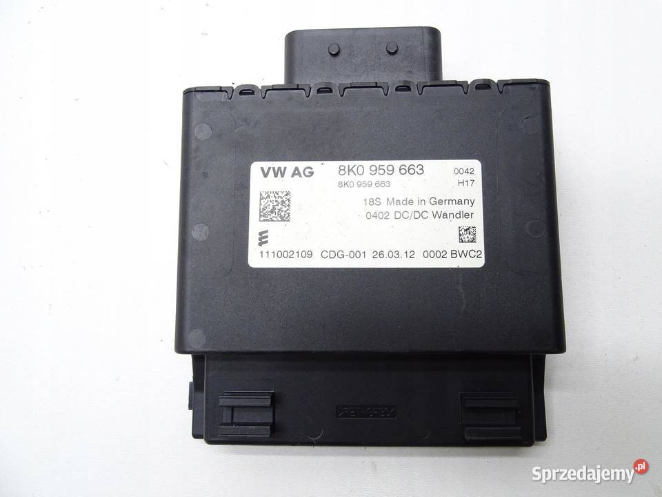 MODUŁ STEROWNIK STABILIZATOR NAPIĘCIA AUDI A4 B8