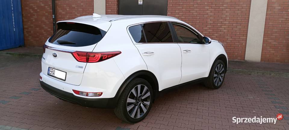 Kia Sportage 17 CRDi 2017 Biała Perła ŚLICZNA łódzkie Radomsko