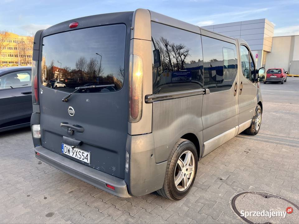 Nissan Primastar Vivaro Trafic 9os nawiewy na Wrocław