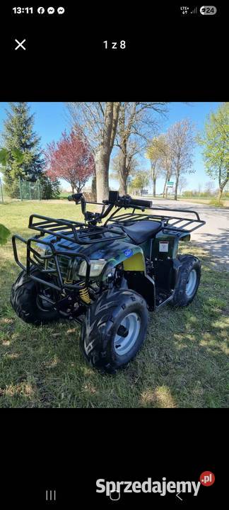 Quad Hummer Kingway 110125cc Koła 7 Stan elektryczny starter Kruszwica
