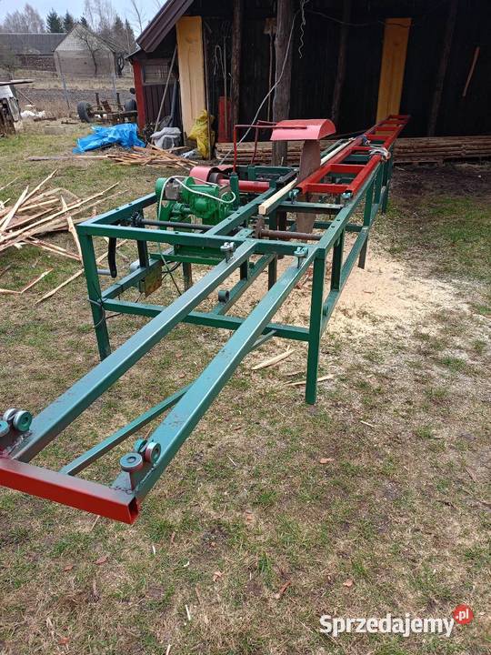 Krajzega z wózkiem dwu piła