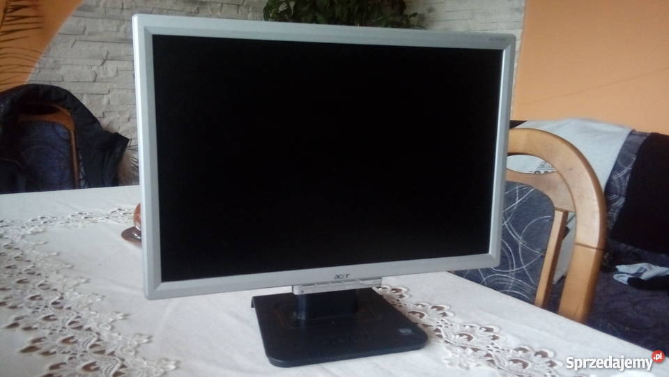 Monitor LCD 19 ACER AL1916W stan LCD Monitory i projektory małopolskie Tarnawa