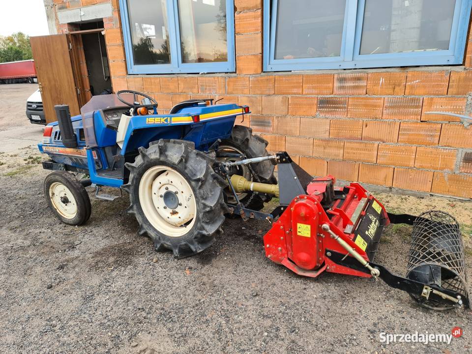 Traktorek Iseki Landhope TU200 z glebogryzarką Jarocin