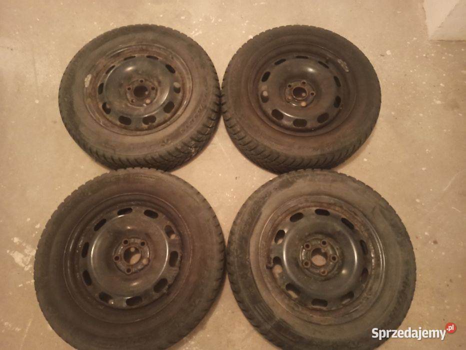 Koła zimowe 15 5x100 seat skoda vw podkarpackie Rzeszów