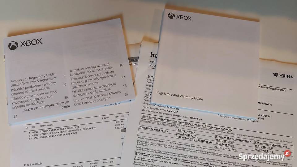 Xbox Series X 1Tb z napędem2 padyładowarka do śląskie