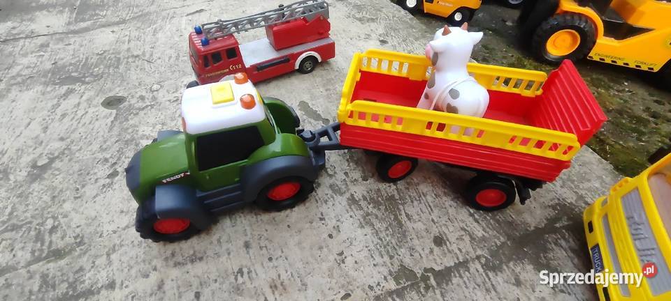 Zabawki śmieciara kopara i inne Świdnica