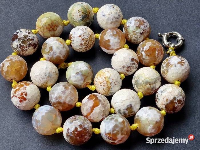 AGAT NATURALNY NASZYJNIK ETNO ART URUGWAJ Częstochowa