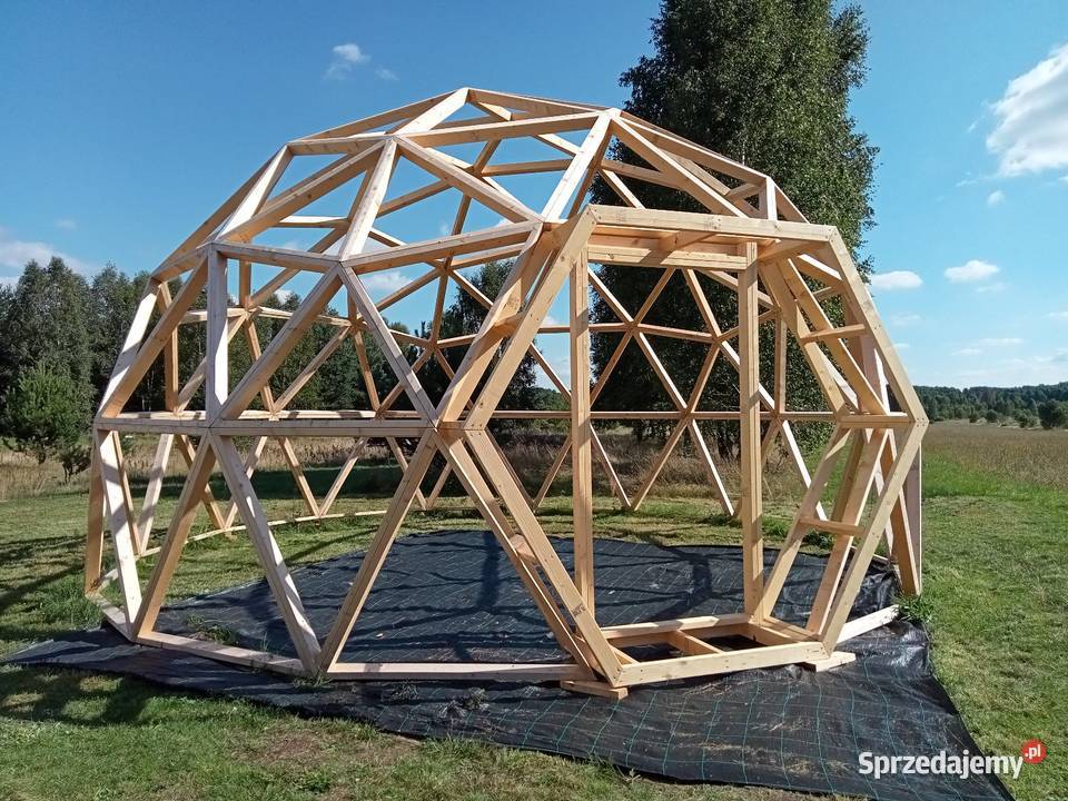 Kopuła geodezyjna 35m2 Konstrukcja pod glamping Jelenia Góra