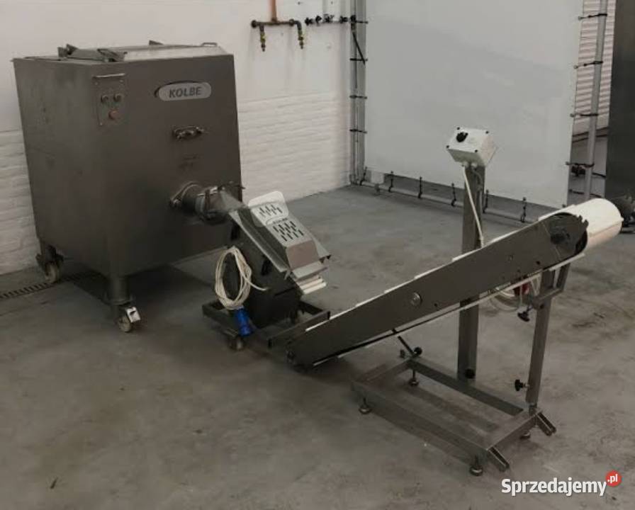 Linia do produkcji mięsa mielonego wolf Kolbe śląskie Dobieszowice