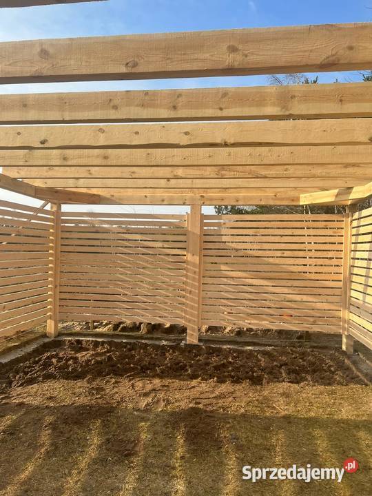 Wiata samochodowa altana SIERADZ Materiały budowlane