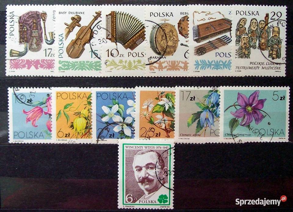 Znaczki polskie 1984 I kwartał Filatelistyka