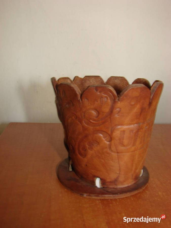 URUGUAY skórzany kubek Pruszcz Gdański sprzedam