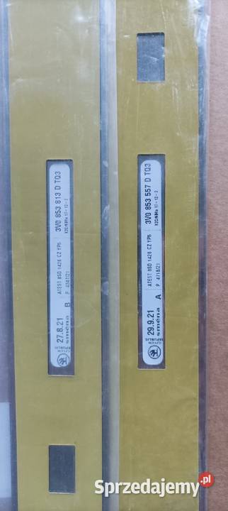 Skoda Superb III listwy chromowe progu listwy boczne Łódź sprzedam