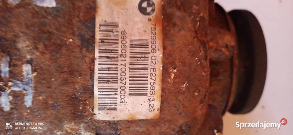 bmw e90 xdrive dyfer dyferencjał 323 dyferencjały Imielin