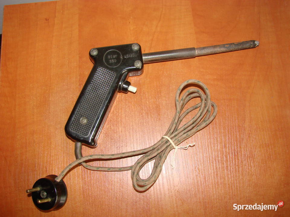 stara lutownica pistoletowa CCCP Pruszcz Gdański