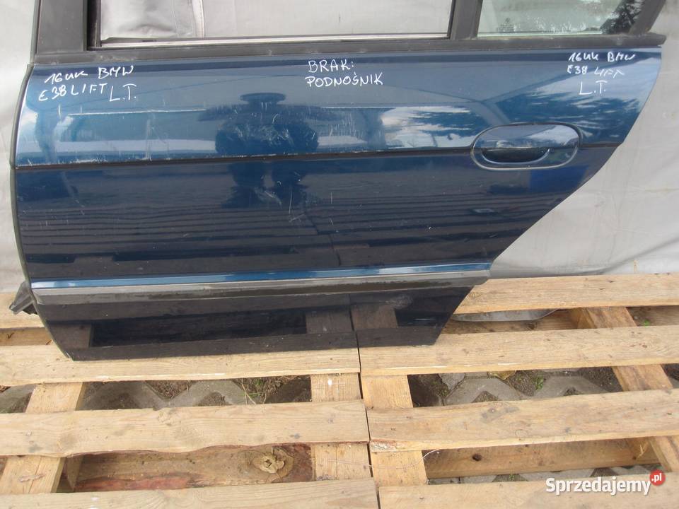 BMW E38 LIFT 01r drzwi lewe tył Drzwi