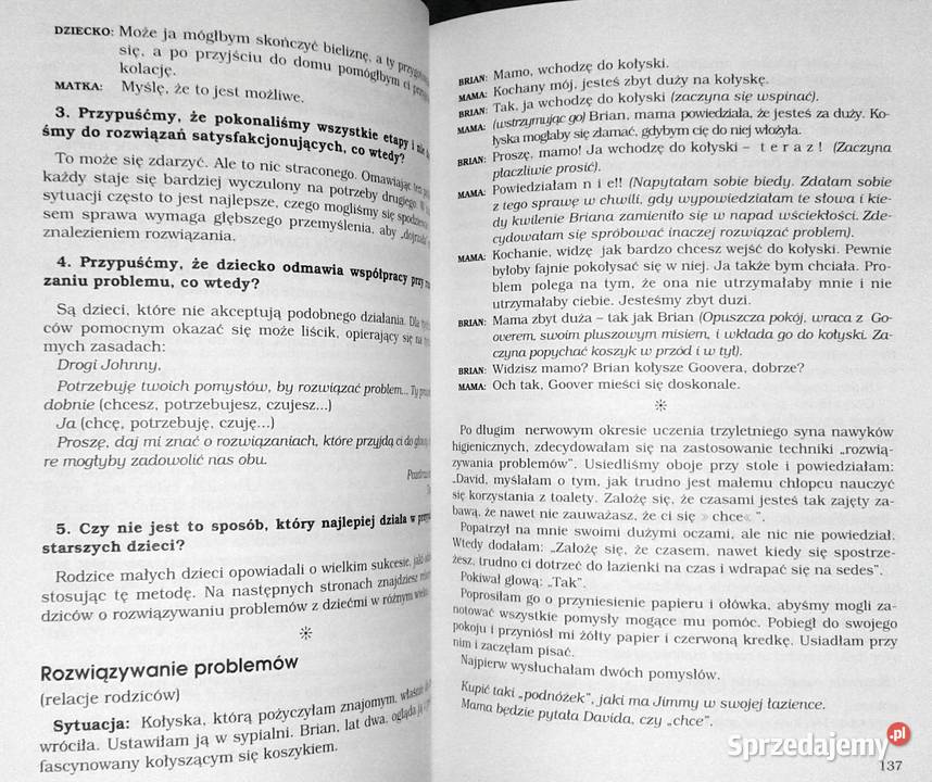 mówić żeby dzieci nas słuchały Adele Faber Chełm sprzedam