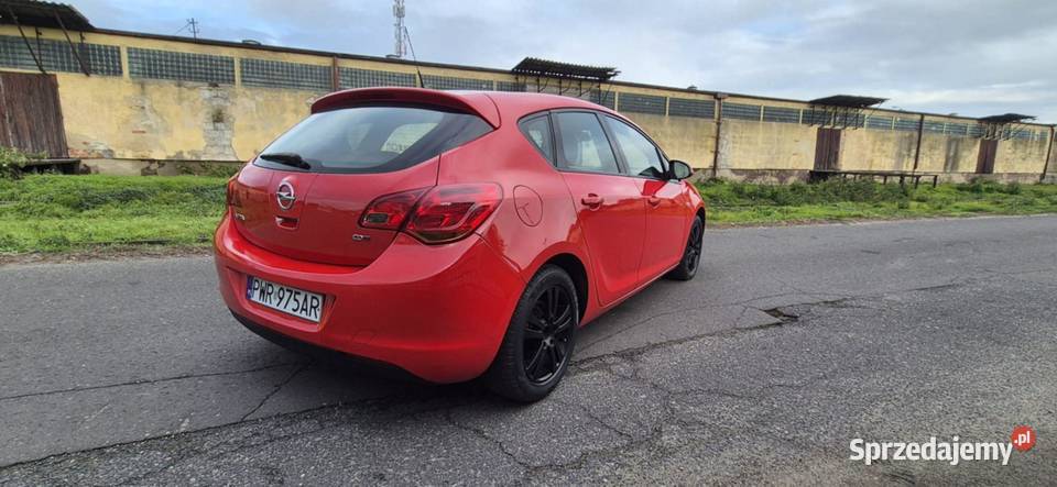 Opel Astra J 17 CDTI 2011r Zarejestrowana wielkopolskie Strzałkowo