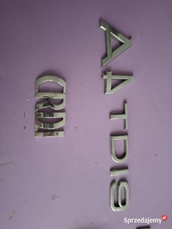 Napis Logo Literki Bugattii Indigo 4Motion Motoryzacja Skawina