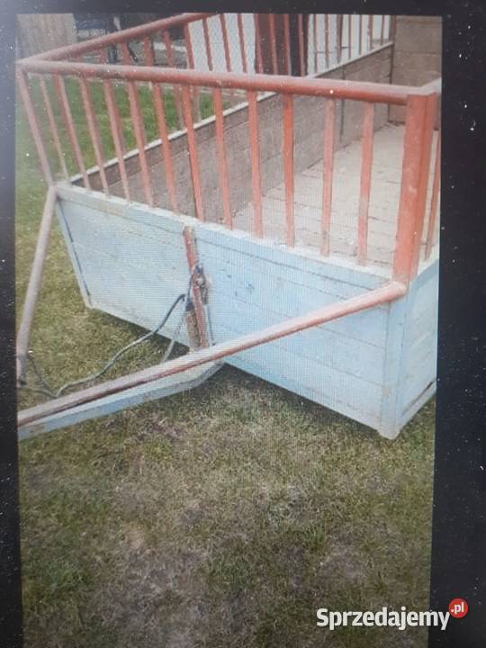 Sprzedam duży solidny i masywny wózek do nieuszkodzony Pozostałe Rolnictwo Proszowice