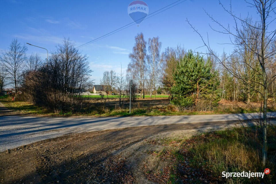 Działka budowlana 1002m2 Grądy k Żyrardowa