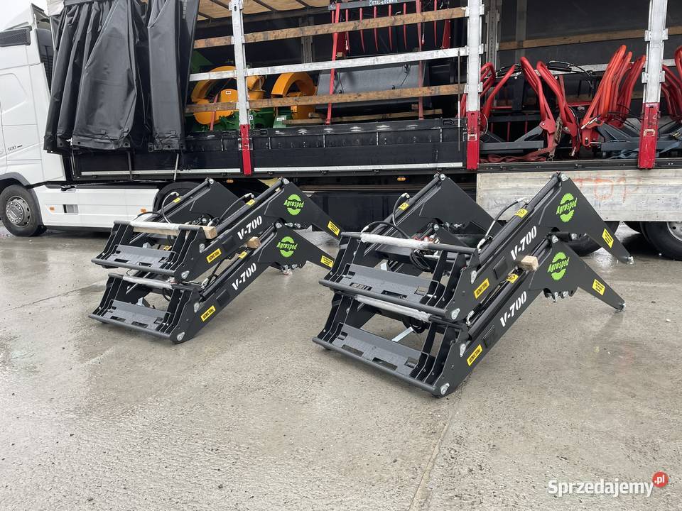 18 Ładowacz czołowy Agrosped V700 URSUS ZETOR MF nieuszkodzony Grudziądz sprzedam